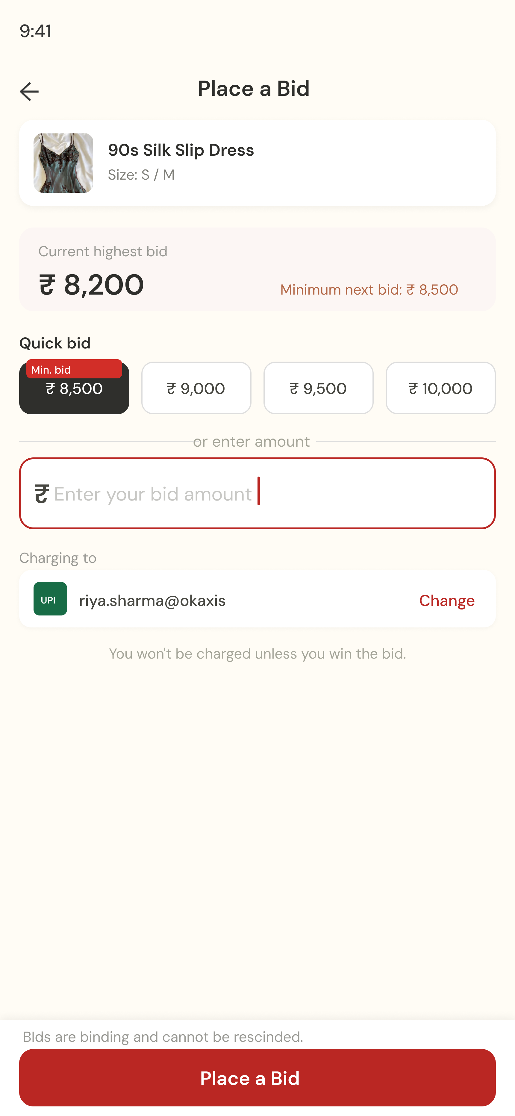 Open bidding, step 3